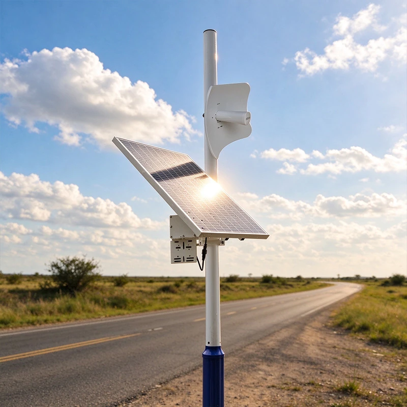 Solar Power and PoE for Off-Grid Network Sites