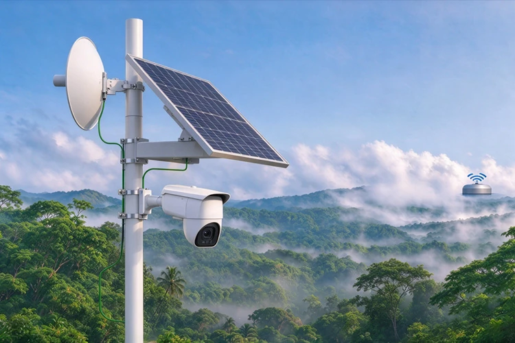 Solar-Powered Wireless CPE Solution
